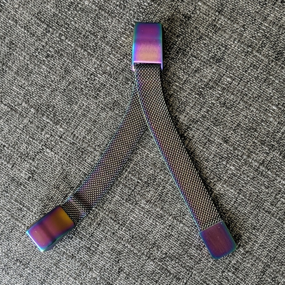 Rainbow Magnetic Fitbit Alta Band